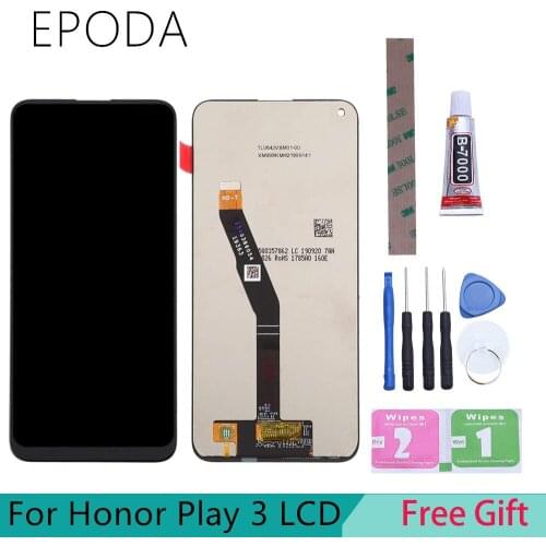 For Huawei Honor Play 3 LCD Display Touch Screen Digitizer Assembly With Frame Replacement For Honor Play3 Play 3 lcd ASK-AL00x