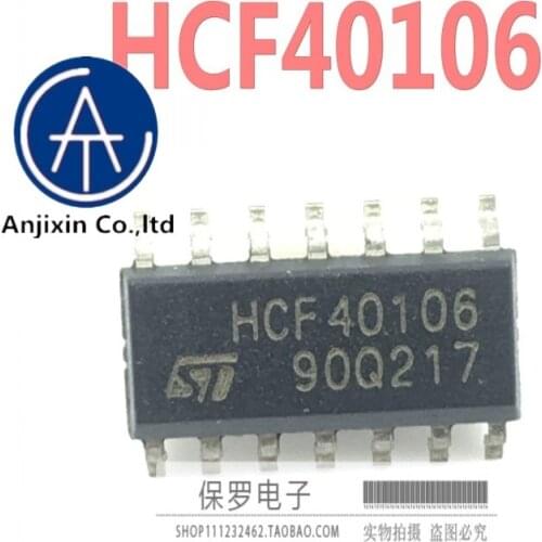10pcs 100% orginal and new Schmitt trigger HCF40106BM1 HCF40106 SOP-14 in stock