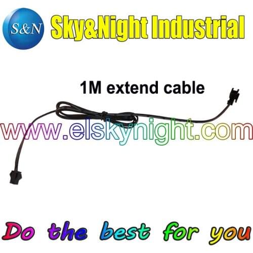 10 pcs/Lot) 1M Extend Cable for EL wire +Free shipping