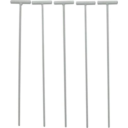 50 Pcs 25.5cm Length Active Bird Cage Door Iron Bars For Inner Diameter 5mm Entrance Wire Trap Door Curtain Metal Removable Rod