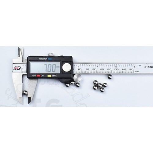 7mm 0.2755906(inch) 10pieces Chrome Steel ball Diameter 7mm 10pcs/set Precision :G10-Grade