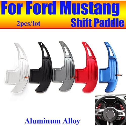 Car Interior Accessory Shift Paddle Extened Shifter 2pcs/set Aluminum Alloy For 2015-2019 Car Styling