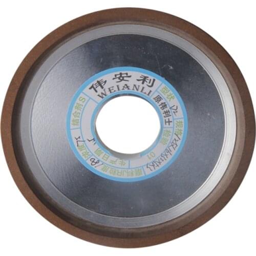 Diamond Grinding Wheels Dish 150/180/240/320 Grits Cutting Disc 125mm For Carbide Milling Cutter Abrasive Tool 1pc