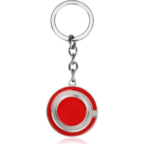 Anime Jewelry Cyborg Victor Stone keychain Pendants Key Chain Man Personalised Keyring