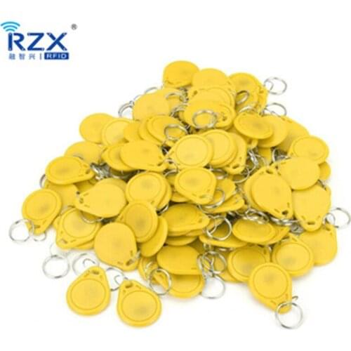 Free sample 2 pcs RFID fob 125khz ABS T5577 access control keyfob