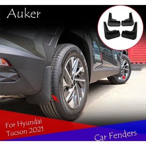 Car Mudflaps Splash Guards Front Rear Mudguards Fenders Accessories Car Styling 4Pcs/Set For Hyundai Tucson 2021
