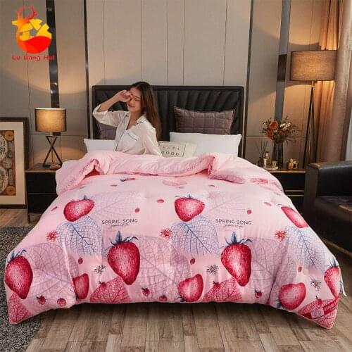 Cotton Three-dimensional Soybean Fiber Winter Quilt To Keep Warm and Thick Winter Quilt Core Large Handmade Double Quilt