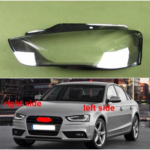 Headlights Shell Headlamp Cover Headlight Glass Lampshade Shell Transparent Lampshade For Audi A4 A4L B9 2012 2013 2014 2015