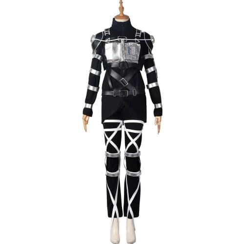 Attack on Titan 4 The Final Season Cosplay Mikasa Costume Halloween Adult Women Uniform Shingeki no Kyojin Outfit Armor Suit