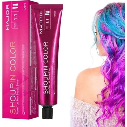 100ml Dye Hair Cream Mild Safe Hair Coloring Shampoo Styling Tool For All Hairs Lasting about 3 month