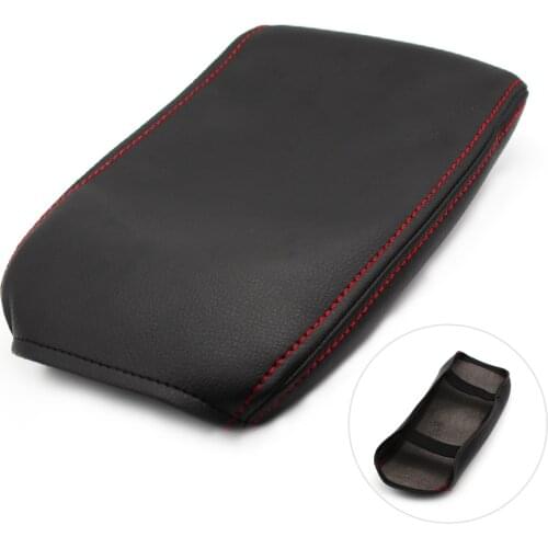 Car Center Console Armrest Box Cover microfiber leather Protection Pad for Audi A4 2009 2010 2011 2012 2013 2014 2015 2016