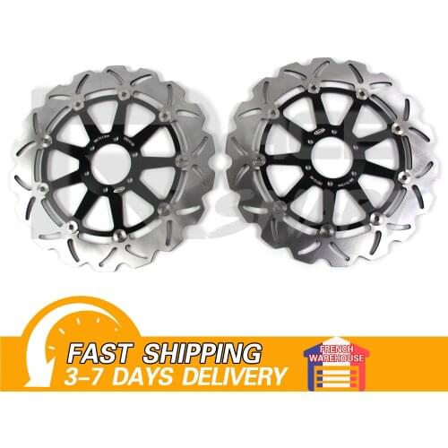1 Pairs Motorcycle CNC Front Brake Disks For DUCATI ST3 1000 2004 - 2006 Discs Rotors ST3 S ABS 1000 2006-2007 ST3-1000 2005