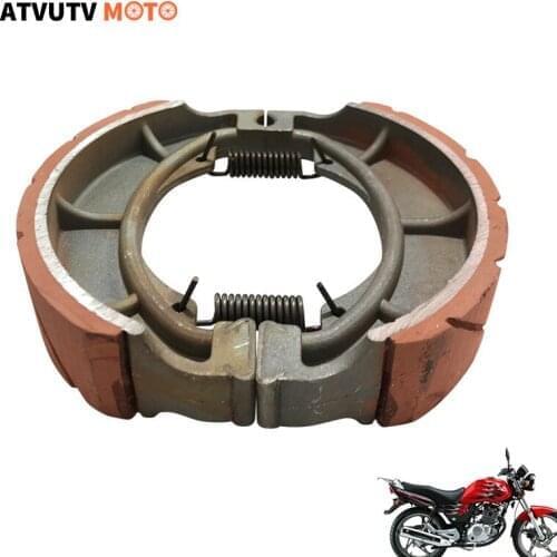Front Rear Brake Disk Pads Shoes Wear Brresistant Brake Shoe Block For SUZUKI GN125 BAHAJ100 GS125 RX125 BM100