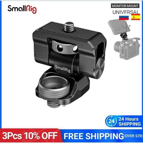 SmallRig Swivel and Tilt Monitor EVF Mount with Arri Locating Pins For 5”and 7” Screen Monitor Mount - 2348