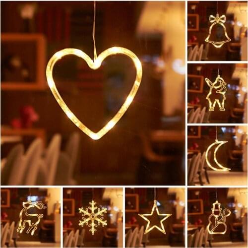 Fairy Light LED String Lights LED Night Light Decorative Christmas Window Decor Fairy Light Garden Light Christmas Pendant Light