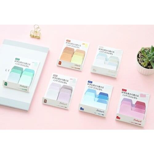 Happy color sticky note memo pad(1pack)
