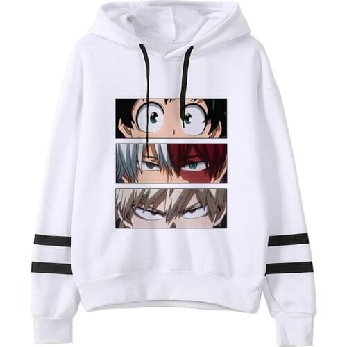 Japanese Anime Hoodies My Hero Academia Hoodie Men Boku No Hero Academia Cartoon Graphic Streetwear Himiko Toga Sweatshirts Male