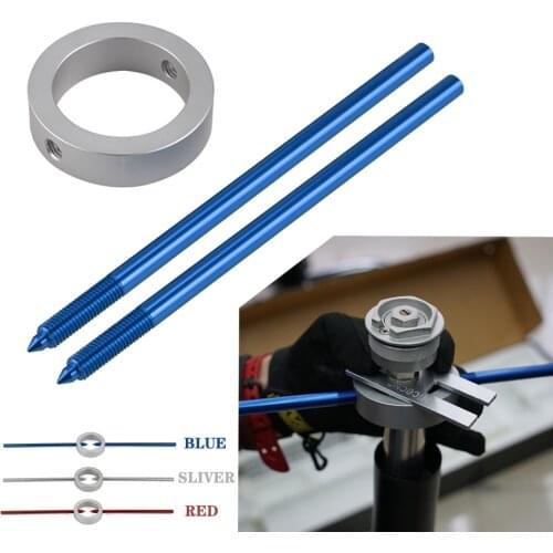 Universal Motorcycle Fork Spring Compressor Tool Works with Upside Donwn Sreetbike Forks CNC Aluminium Motorbike Accessories