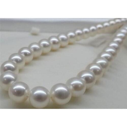Eternal wedding Women Gift word 925 Sterling real 925 real natural big DYY 915 +++ White Sea South Shell Pearl Nec