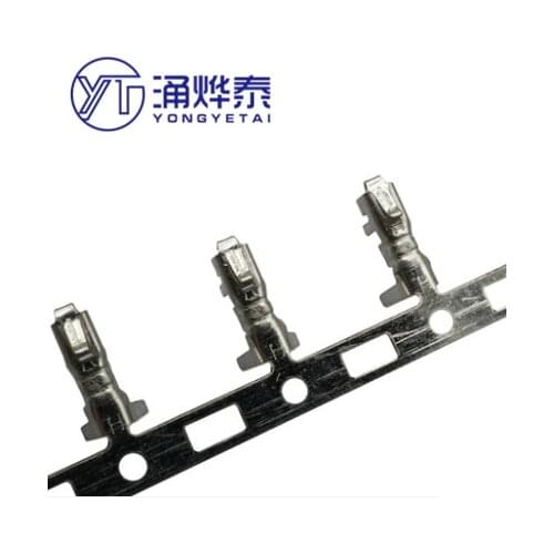 YYT 100PCS XH2.54 Connector Reed Cold Head Metal Jumper Wire Cable Terminal For Housing PH 2.0 Female XH2.54 Terminal