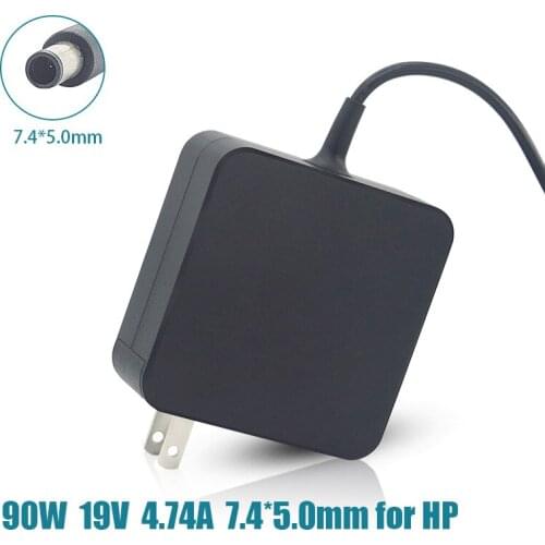 90W 19V 4.74A 7.4*5.0mm AC Laptop Charger Power Adapter For HP Pavilion DV3 DV4 DV5 G4 G6 G7 Notebook Laptop Portable Charger