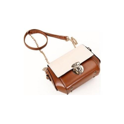 Fashion Womens Handbag Crossbody Casual PU leather Shoulder Slant Bag Korean Version of The Chain Small Square Bag