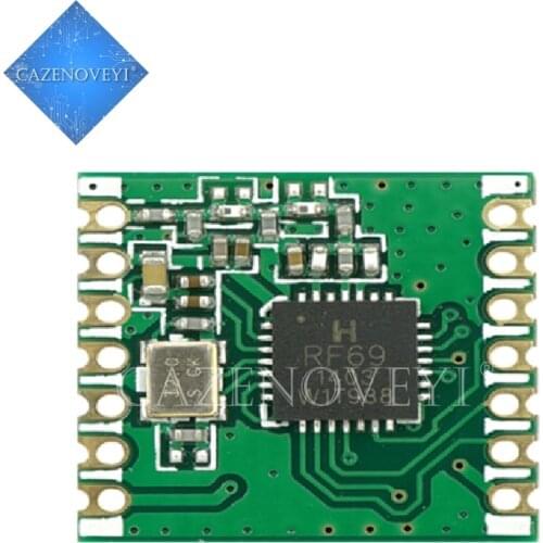 1pcs/lot RFM69CW HopeRF 433Mhz Wireless Transceiver with RFM12B In Stock