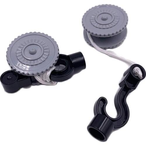 10pcs/lot Kennie Building block Parts DRUM W/STRING AND HOOK with DUPLO BRICK NO.14013