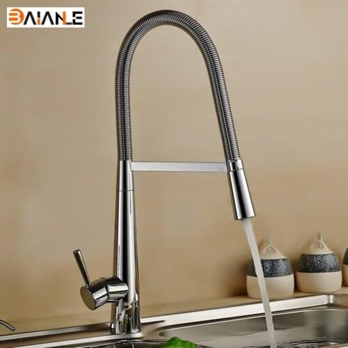 BAIANLE Pull-out Kitchen Faucets