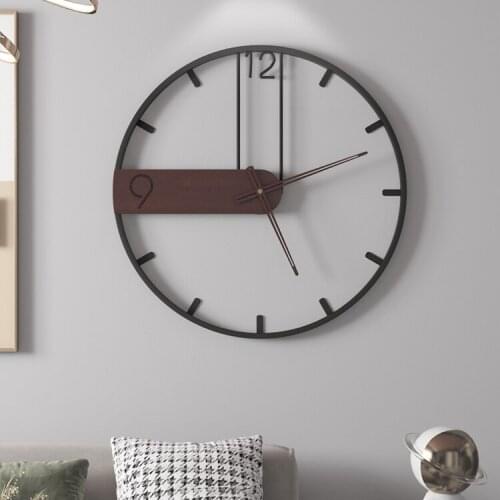 Large Simple Wall Clock Hands Modern Design Luxury Silent Creative Wall Clock Mechanism Living Room Reloj De Pared Home Decor 50