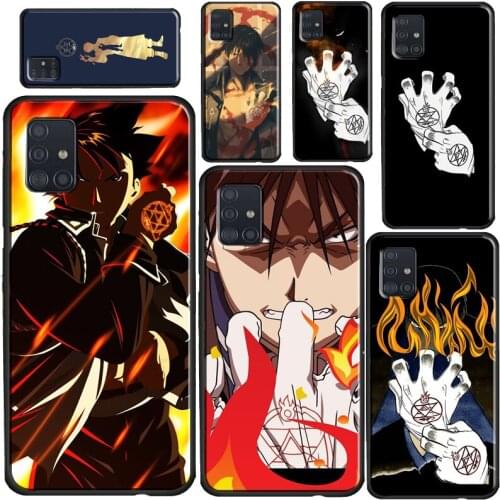 Fullmetal Alchemist Mustang Gloves Case For Samsung A51 A71 A11 A31 A10 A20 A30S A40 A50 A70 A20e A21S A12 A32 A42 A52 A72