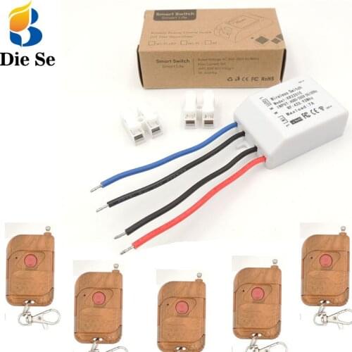 Diese Smart Home Remote Control Switch RF 433MHZ 7A Circuit Breaker Wireless Transmitter ,for Light Switch/Led/Home appliacne