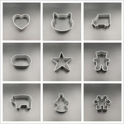 Cookie Cutter Aluminum Alloy Mold DIY Baking Cute Lovely Shape Cookie Molds Cake Kitchen Tools 1 Piece