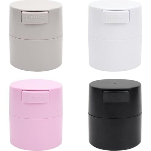 Lash Glue Storage Container,Airtight Adhesive Holder for Eyelash Extension Glues,Hold 3 Adhesives Sealed Jar Tank Box 27RC