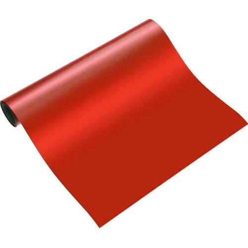 Red pu Heat transfer vinyl Iron On transfer for T Shirts vinyl rolls HTV heat press home decor easy cut weed vinyl film washable