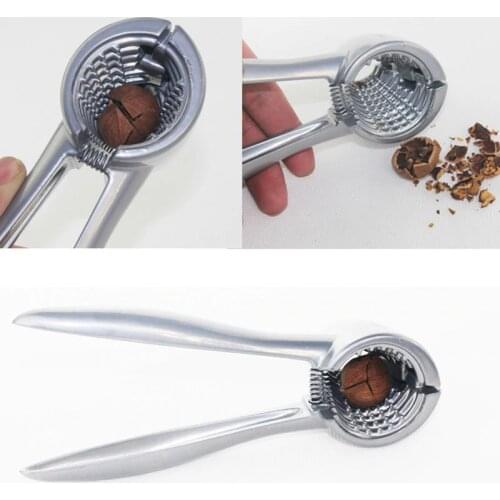 Crack almond Walnut Hazel Filbert Nut Kitchen Nutcracker Sheller Clip Tool Clamp Plier Cracker Pecan Hazelnut