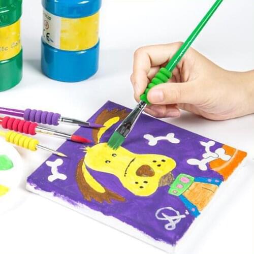 4pcs / Set Artist Paints Brushes Set Art Painting Supplies Paintings