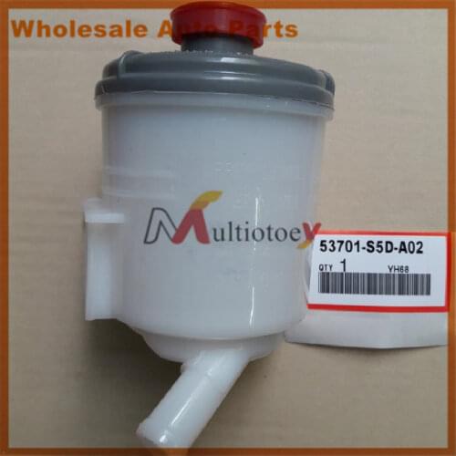 53701-S5D-A02 Power Steering Pump Oil Tank Fluid Reservoir Oil Tank Bottle for HONDA CIVIC ES1 ES5 ES8 2001 - 2005 53701-S5D-A02