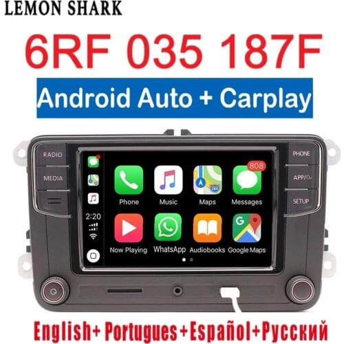 NONAME RCD330 Plus Car Radio Android Auto Carplay 6RF 035 187F R340G RCD330G Player for VW Tiguan Golf 5 6 MK5 MK6 Passat Polo