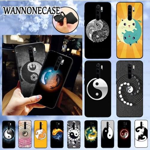 High Quality Phone Case For Redmi 7 Note8pro note7 4A 4X 5A S2 6A Note8 Cellphones yin yang fish
