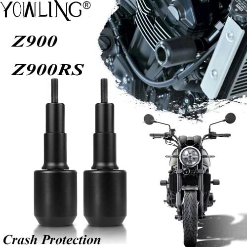 Motorcycle Crash Protection For Kawasaki Z900RS 2018 2019 2020 2021 Frame Crash Pads Engine Case Sliders Protector Accessories