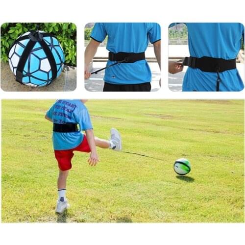 1PCS Adjustable Football Trainer Soccer Ball Practice Training Kick 2M Equipment Soccer Assistance Sports Training Belt