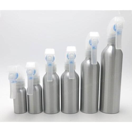 24 X 30ml 50ml 100ml 120ML 150ML 250L Aluminum Shampoo Bottle Refillable Empty Bottles Lotion Pump For Cosmetic Packaging Tool