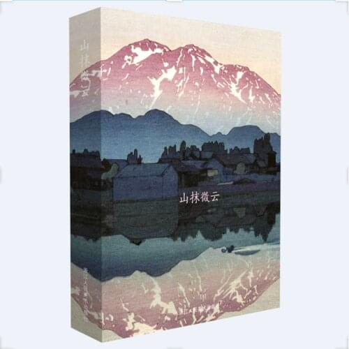 32Pcs/set Art Postcards of Yoshida Hiroshi Woodblock landscape Prints Greeting Cards Vintage Gift 157 x113mm /6.2x4.4in