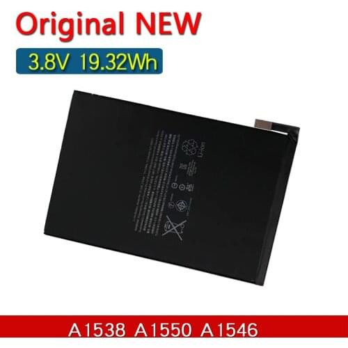 A1546 New Original Tablet Battery For Apple IPad Mini 4 A1538 A1550 3.8V 19.32Wh Mini4 Bateria