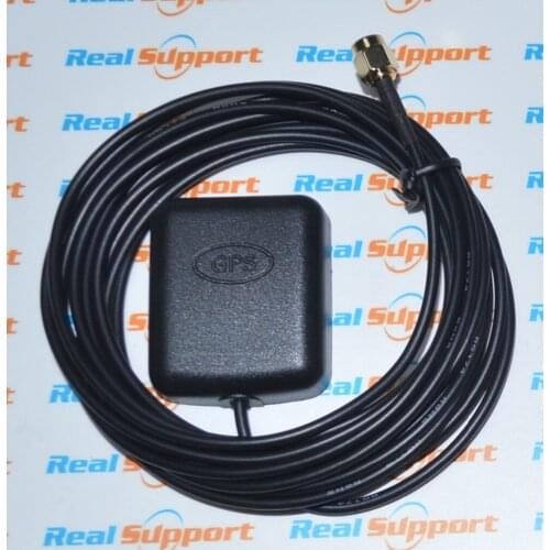 Brand New Auto DVD 1575.42MHz SMA male Connector GPS Active Remote Antenna Aerial Connector 3 Meters Length