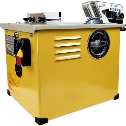 Dust-Free Table Saw Multifunctional Woodworking Electric Saw Wood Cutting Machine Table Saw 220V/50hz 2300W 4900r/Min