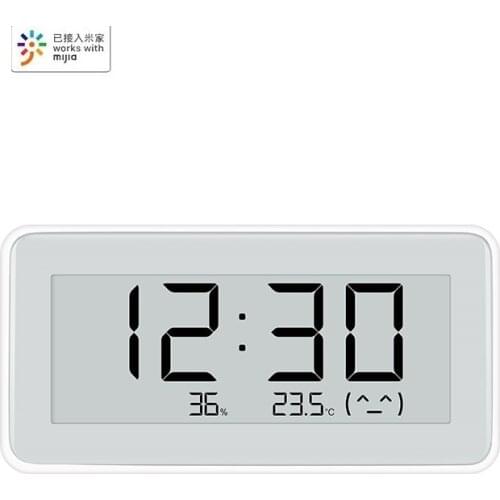 Xiaomi Mijia Electronic Thermometer and Hygrometer Pro BT4.0 Wireless Smart Electronic Clock LCD Temperature Measurement Tool
