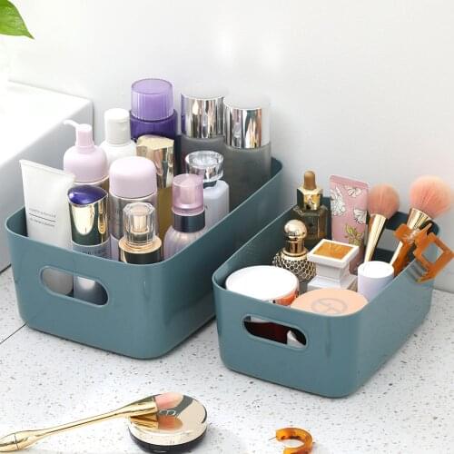 Kitchen Desktop Sundries Organizer Storage Box Basket Multifunctional Bathroom Clothes Snack Cosmetic Storage Organization Boxes