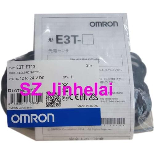 OMRON E3T-FT13 Authentic Original Photoelectric Switch 2M 12-24VDC